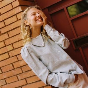 Masha Maria Jimmy Jeans Blouse